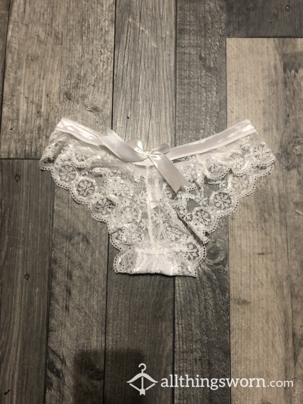 White Lace Thong🤍