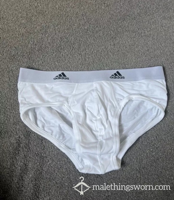 White Adidas Briefs