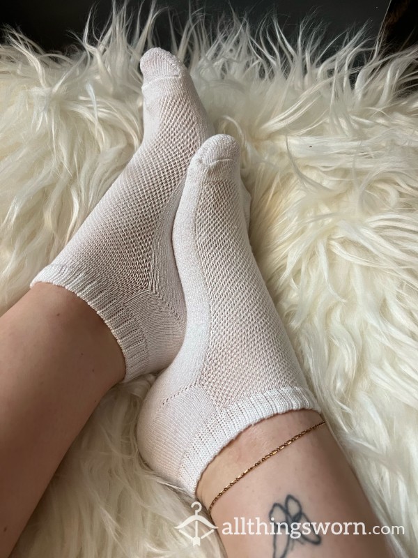 White Ankle Socks