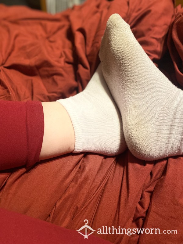 White Ankle Socks