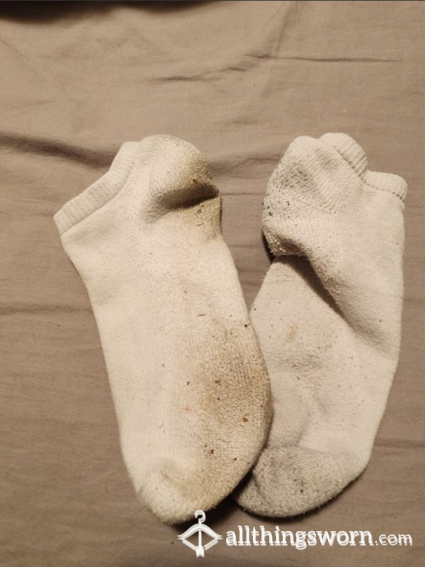 White Ankle Socks