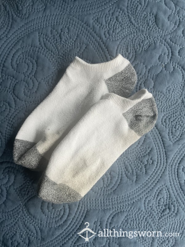 White Ankle Socks