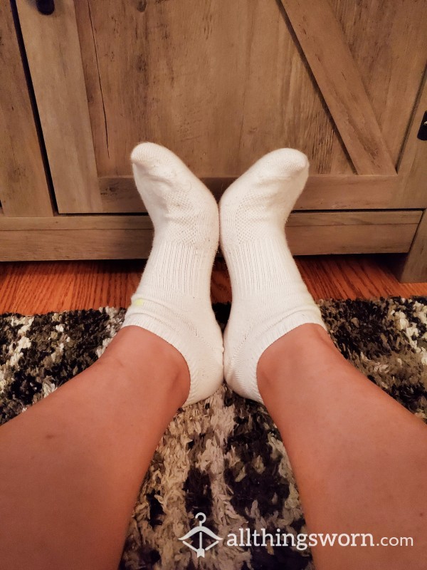 White Ankle Socks