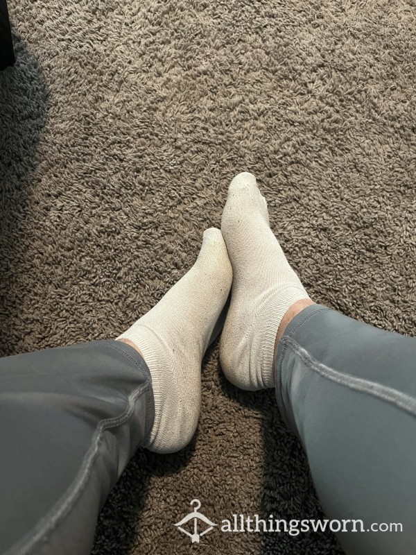 White Ankle Socks