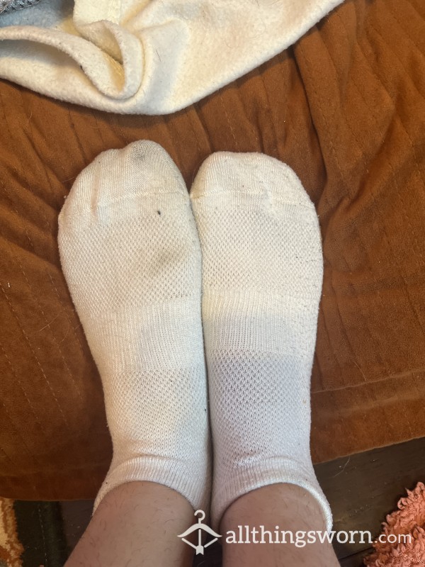 White Ankle Socks