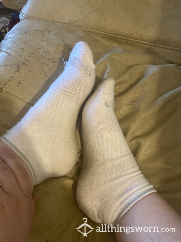 White Ankle Socks