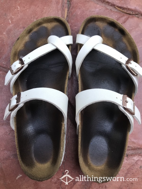 White Birkenstock