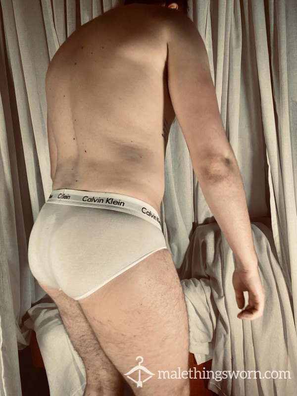 White Calvin Klein Briefs