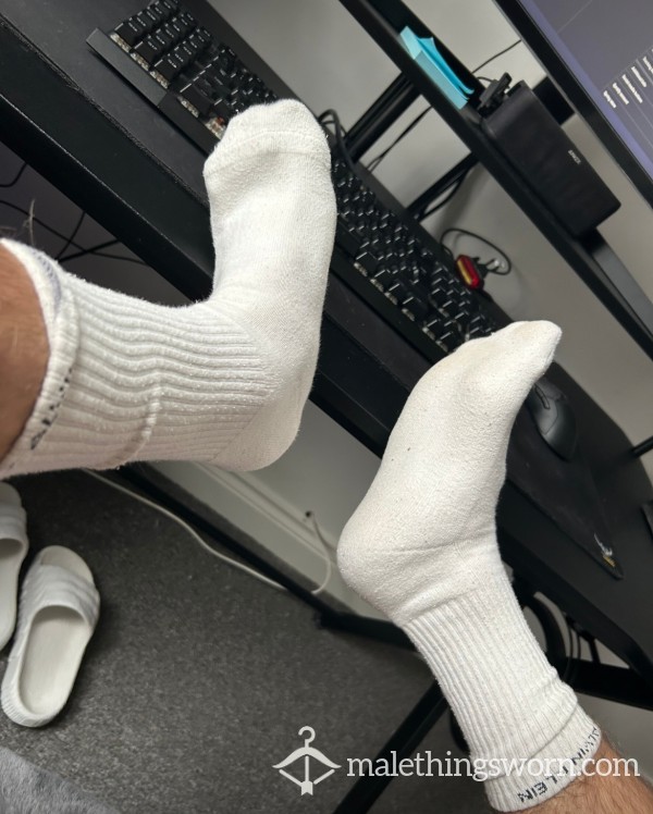 White Calvin Klein Socks