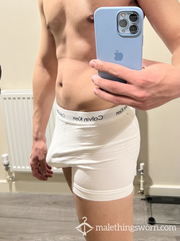 White Calvin Klein Underwear