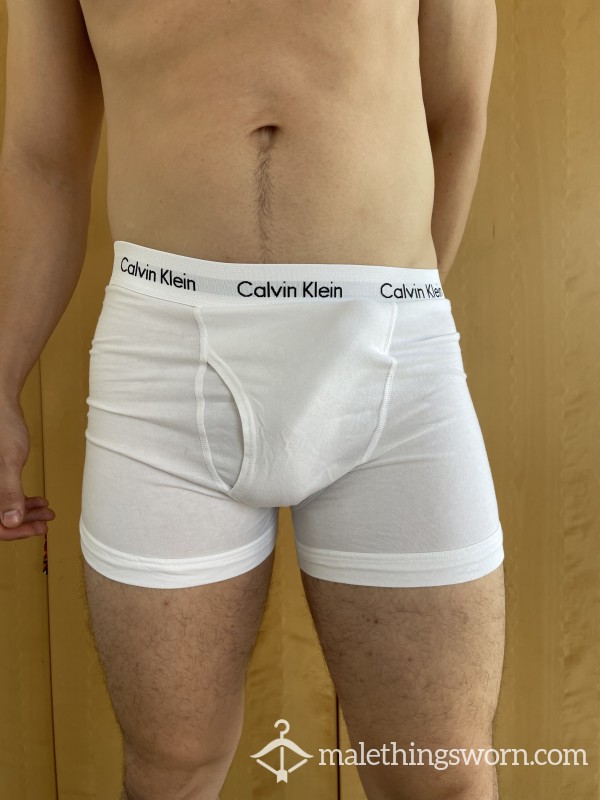 White Calvin Kleins