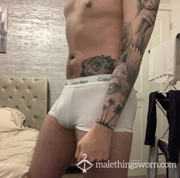 White Calvin Kleins