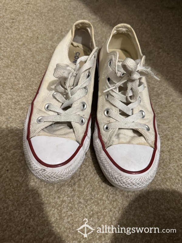 White Converse