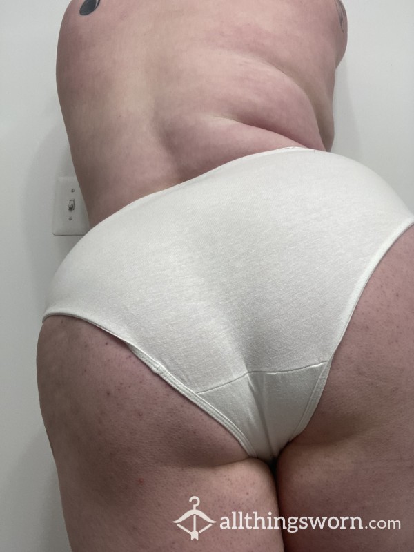 White Cotton Panties