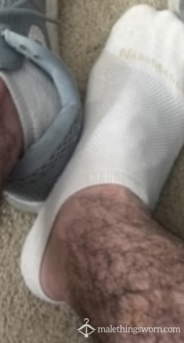 White Crew Socks