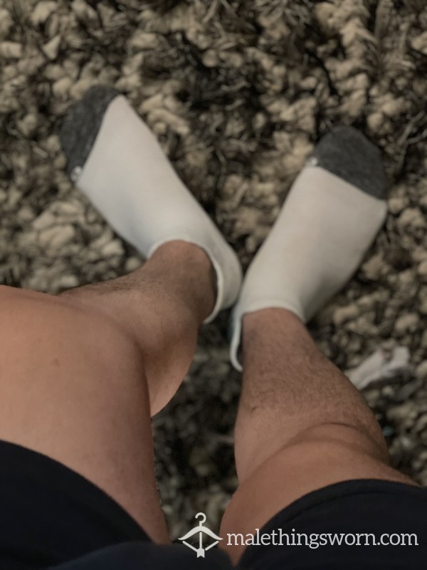 White Crew Socks