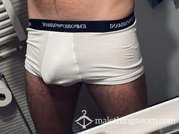 White_emporio_boxers_2days Worn