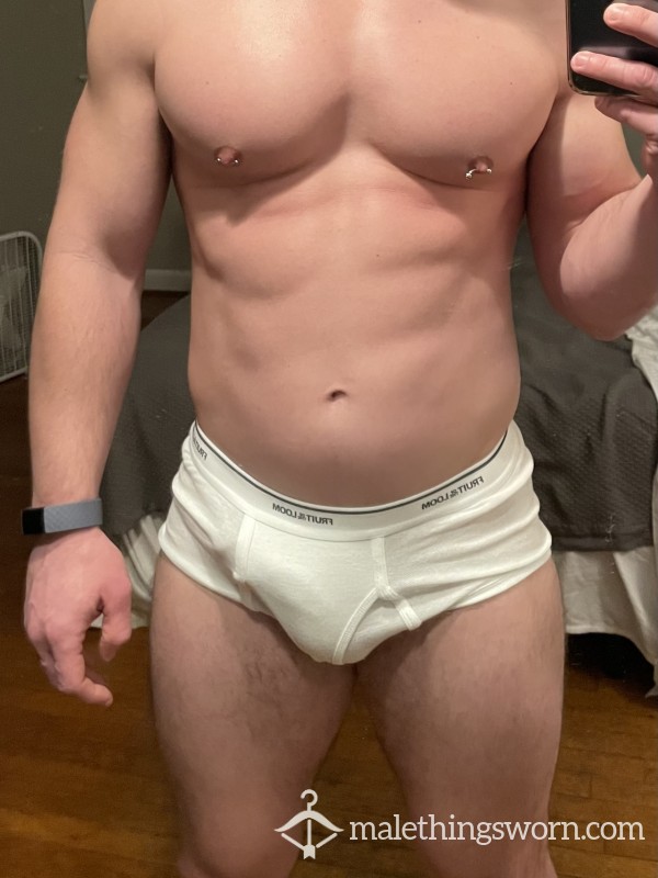 White Fruit Of The Loom Briefs