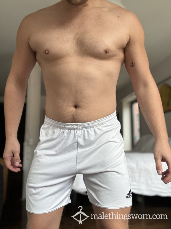 White Gym Shorts