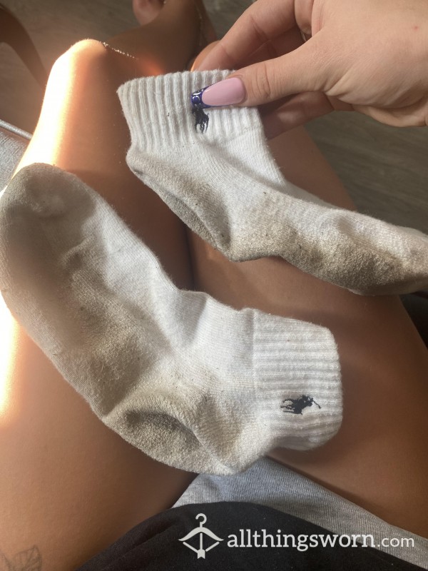 White Gym Socks