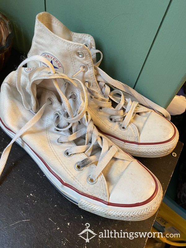 White High Top Converse