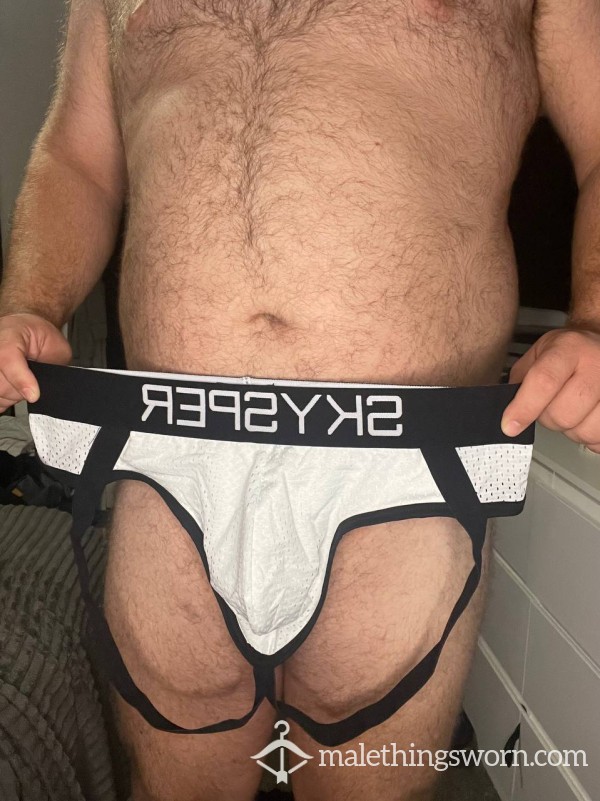 White Jock Strap