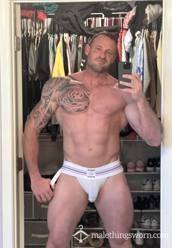 White Jockstrap