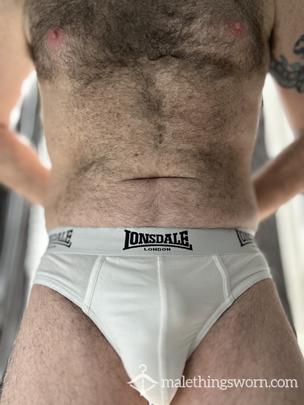 White Lonsdale Briefs