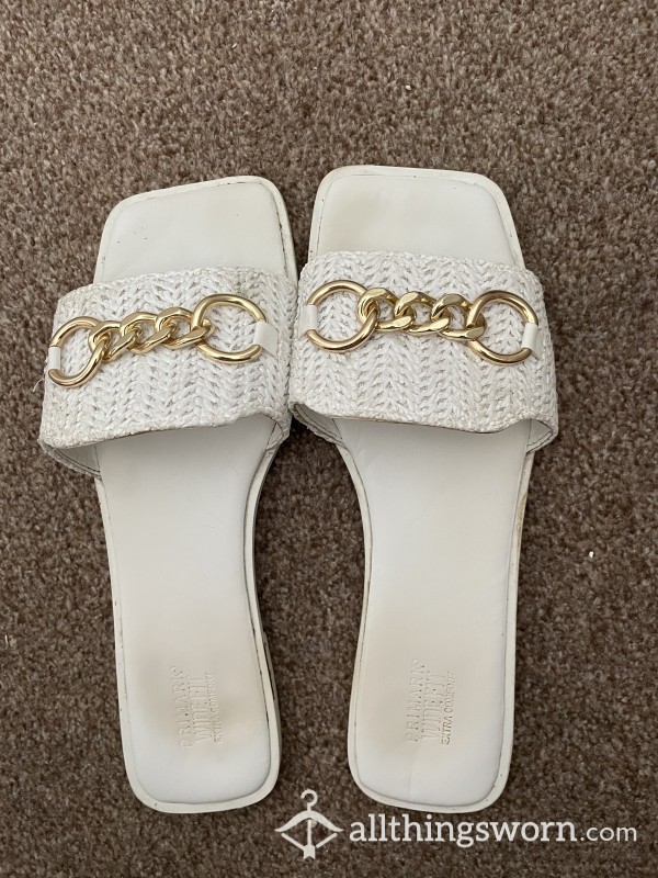 White Sandals