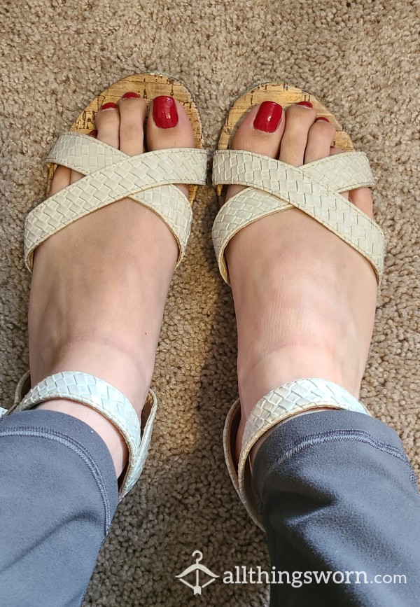 White Sandals