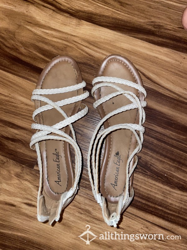 White Sandals