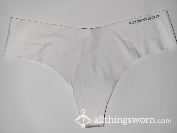 White Seamless VS Thong