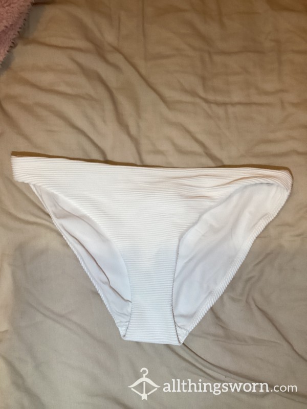 White S**y Bikini Bottoms