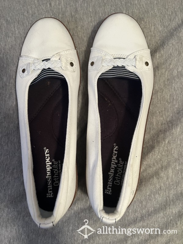 White Slip-on Shoes