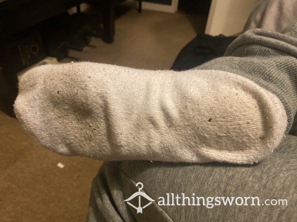 White Stinky Boys Socks!!