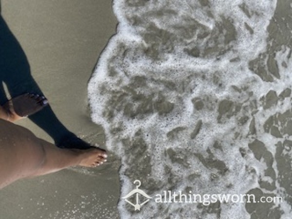 White Toes In The Sand