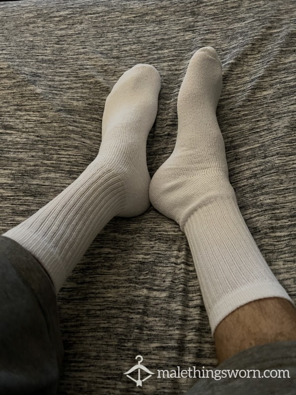 White Tube Socks