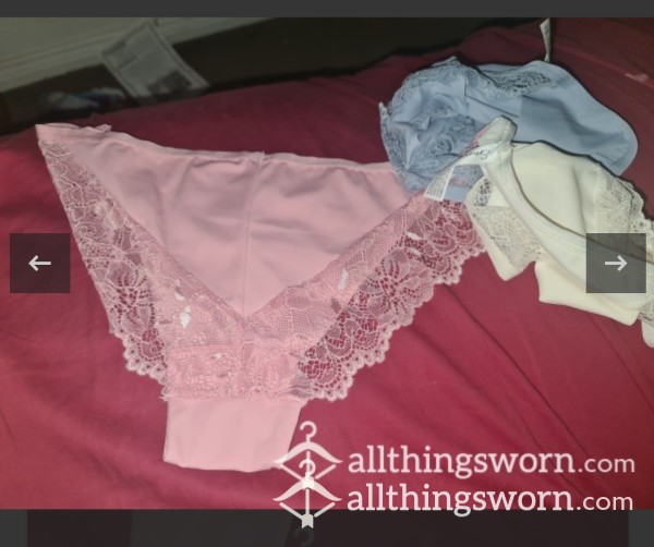 Who Wants Me To Wear These S**y Silky Panties For You S**y Sniffers