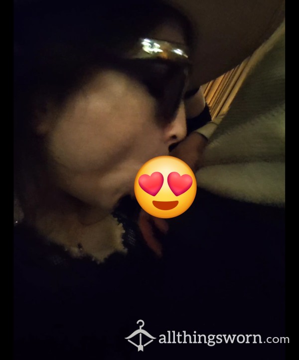 Wife Sucking My C*ck Gets A Sticky Chin