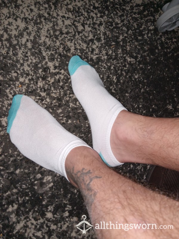 Women's Socks Worn By A Man!