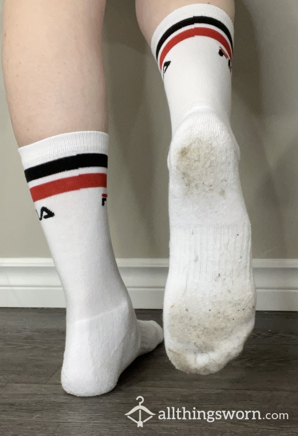 Women's Worn Crew Tube Socks