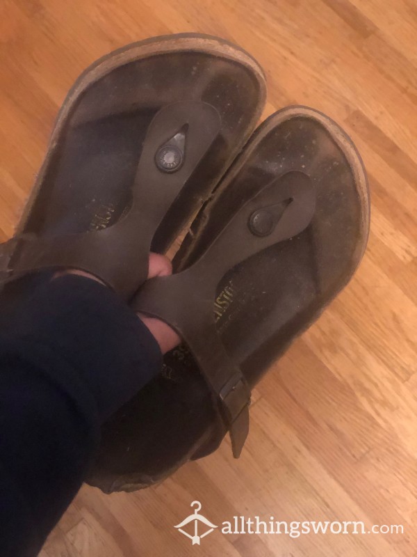 Very Very Well Worn Birkenstocks