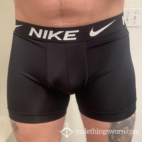 Worn 24 Hours Nike Dri-fit Briefs Size Large Black