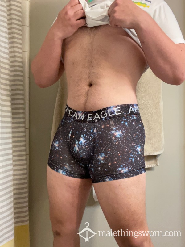 SOLD - Worn AE Galaxy Boxer Briefs