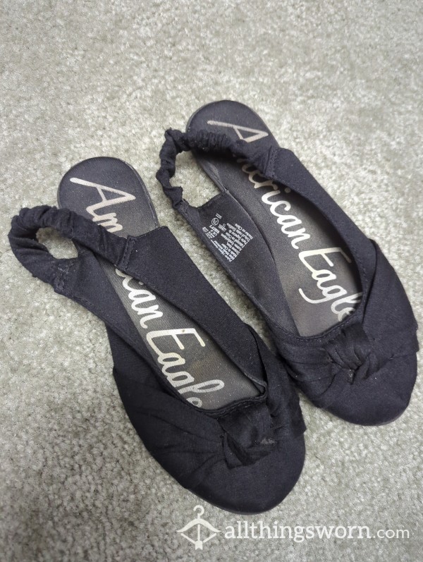 Well Worn American Eagle Ballet Flats