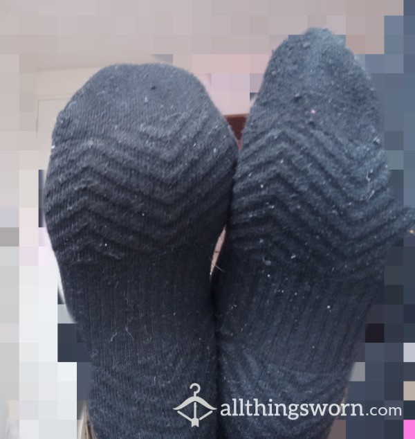 Worn Ankle Socks