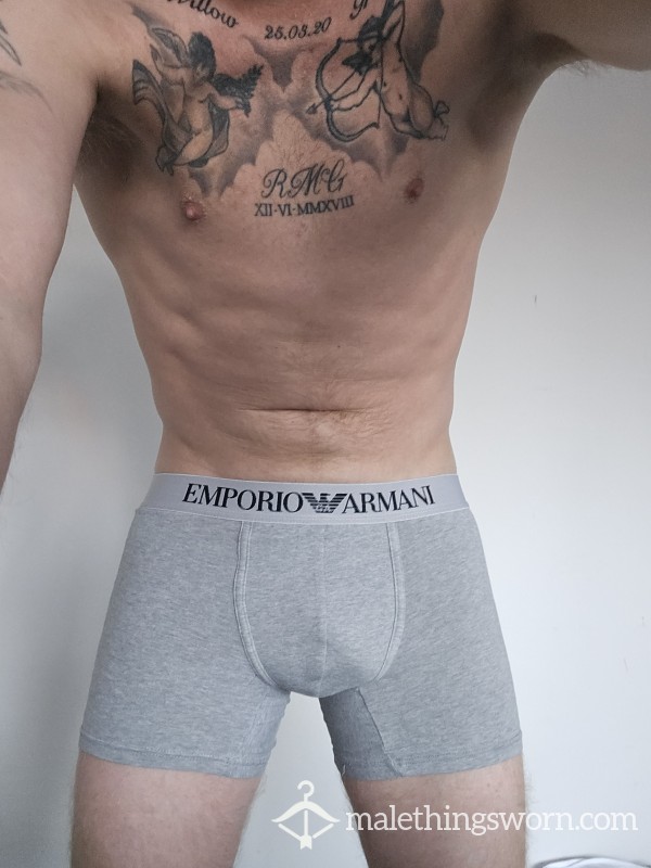 Worn Armani Boxers