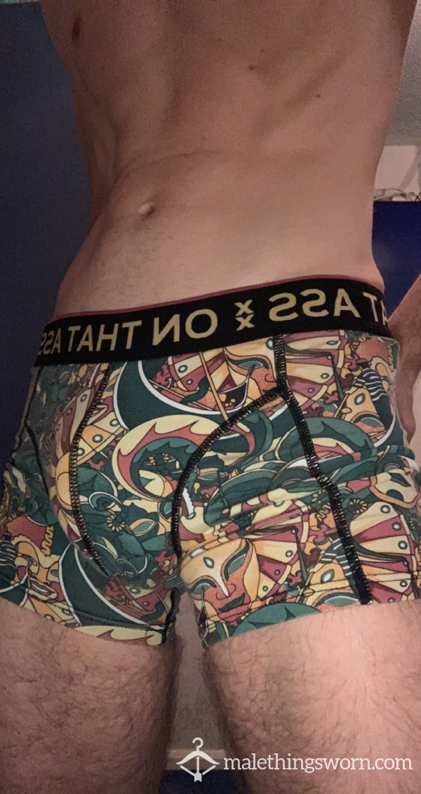 OTA Green Worn Boxers - Free UK Shipping