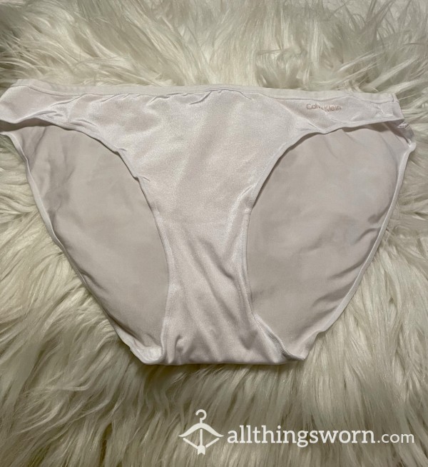 Worn Calvin Klein Panties