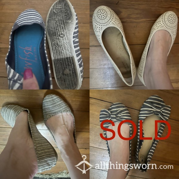 Worn Casual Flats